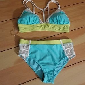 2 piece wireless bathing suit